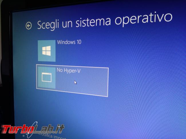Come installare Hyper-V VirtualBox contemporaneamente stesso PC risolvere errore VT-x is not available (VERR_VMX_NO_VMX) - Apertura sessione macchina virtuale non riuscita - IMG_20170917_144433