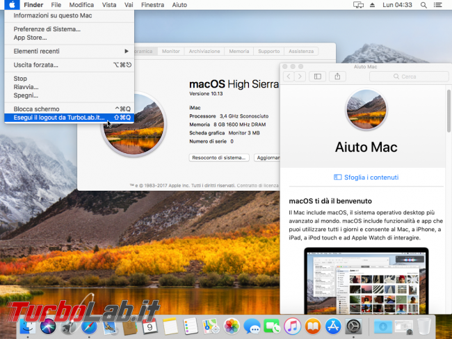 Come installare macOS Big Sur VirtualBox Windows: Guida Definitiva italiano (video) - VirtualBox_macOS_09_10_2017_13_33_20