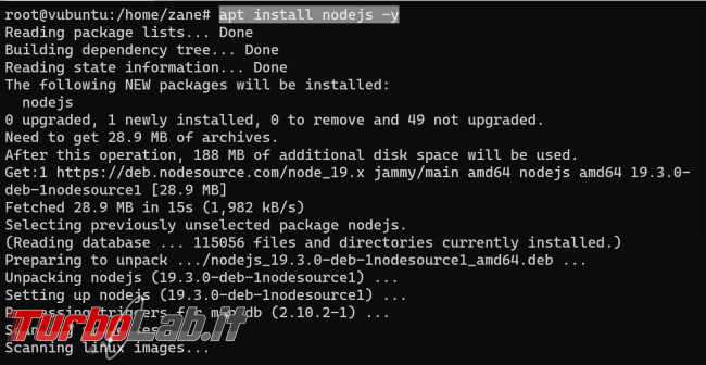Come installare Node.js npm Ubuntu (nuove versioni) - Guida Definitiva