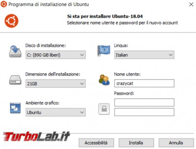 Come installare Ubuntu dual boot direttamente Windows grazie WubiUEFI