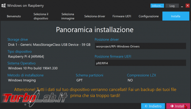 Come installare Windows 10 Raspberry Pi 2, 3, 4: guida completa (video) - zShotVM_1604954499