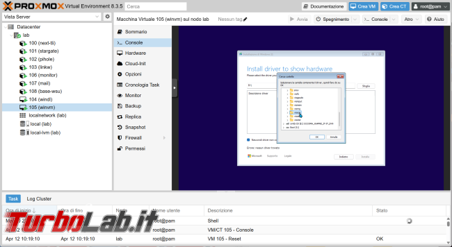 Come installare Windows 11 VM Proxmox: guida completa 2025 (video)