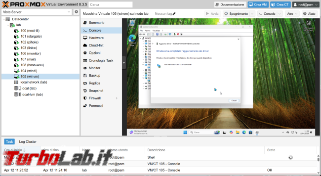 Come installare Windows 11 VM Proxmox: guida completa 2025 (video)