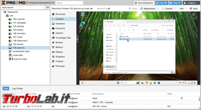Come installare Windows 11 VM Proxmox: guida completa 2025 (video)