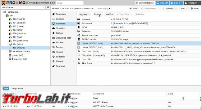 Come installare Windows 11 VM Proxmox: guida completa 2025 (video)
