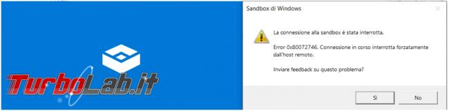 Come installare Windows Sandbox Windows 10 Home