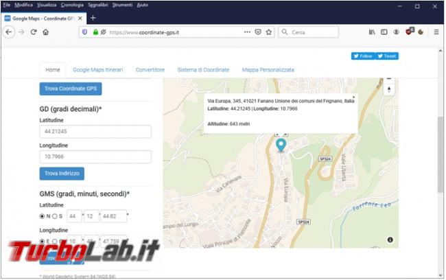 Come localizzare foto tramite coordinate GPS