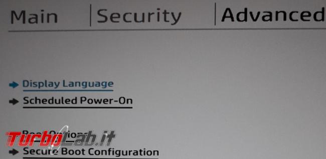 Come modificare bios computer hp avviarlo chiavetta USB (pendrive legacy)