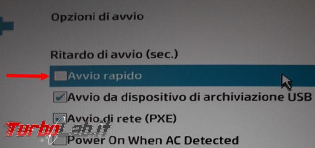 Come modificare bios computer hp avviarlo chiavetta USB (pendrive legacy)