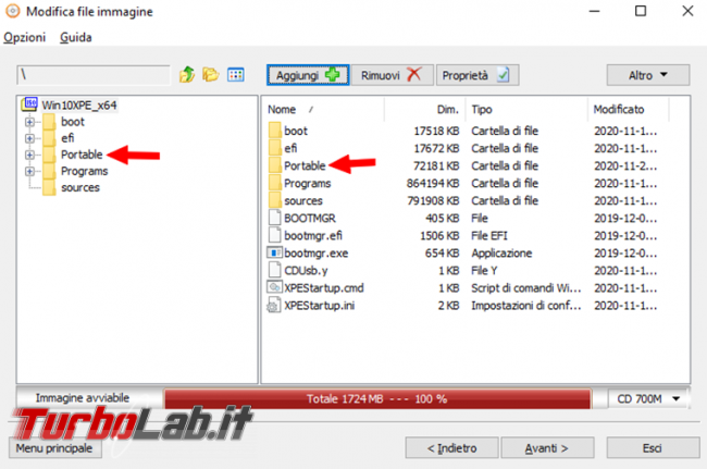 Come modificare immagine ISO AnyBurn