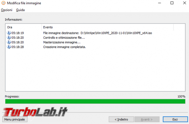 Come modificare immagine ISO AnyBurn