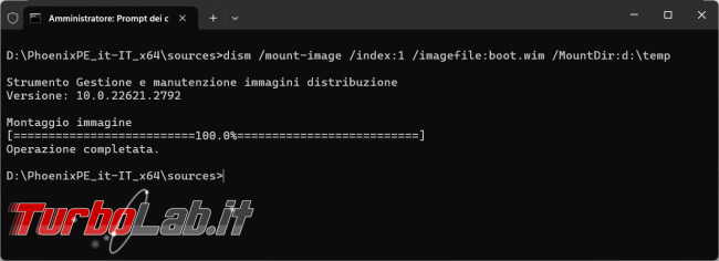Come modificare immagine ISO Windows aggiungervi file