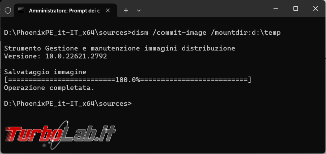 Come modificare immagine ISO Windows aggiungervi file