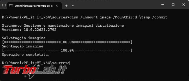 Come modificare immagine ISO Windows aggiungervi file