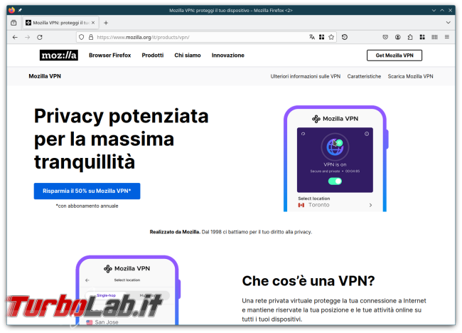 Come Mozilla Firefox proteggono privacy