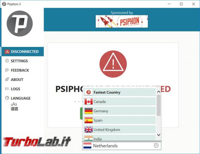 Come nascondere indirizzo IP reale poter accedere contenuti siti non disponibili l’Italia