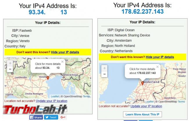 Come nascondere indirizzo IP reale poter accedere contenuti siti non disponibili l’Italia