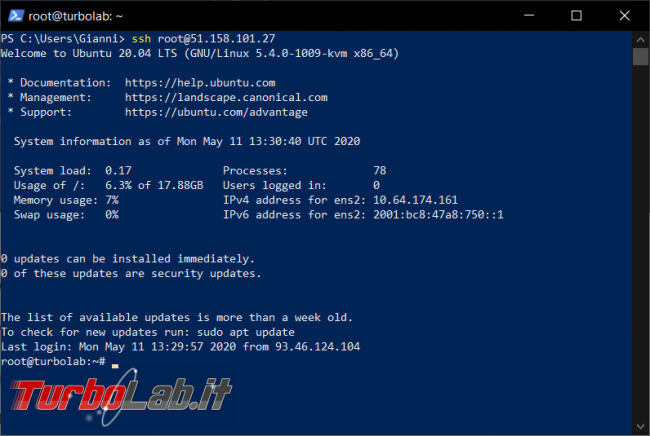 Come noleggiare server VPS Scaleway
