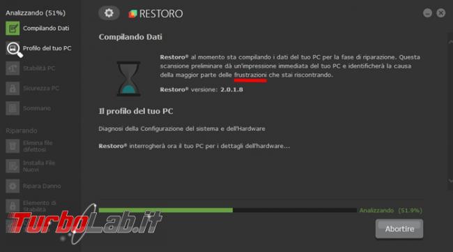Come (non) sistemare errori Windows programma Restoro