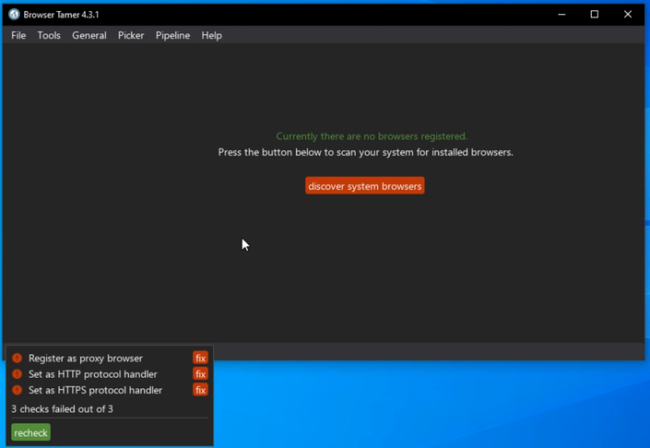 Come organizzare navigazione multi-browser Browser Tamer