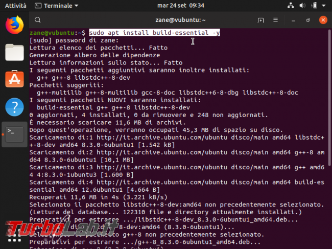 Come ottenere schermo intero (&quot;full screen&quot;) Ubuntu 20.04 virtualizzato VirtualBox