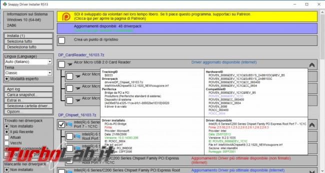 Come ottenere tutti driver più aggiornati Snappy Driver Installer