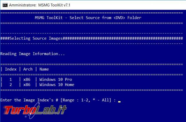 Come personalizzare supporto d’installazione Windows MSMG ToolKit