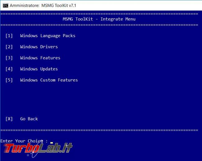 Come personalizzare supporto d’installazione Windows MSMG ToolKit