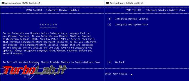 Come personalizzare supporto d’installazione Windows MSMG ToolKit