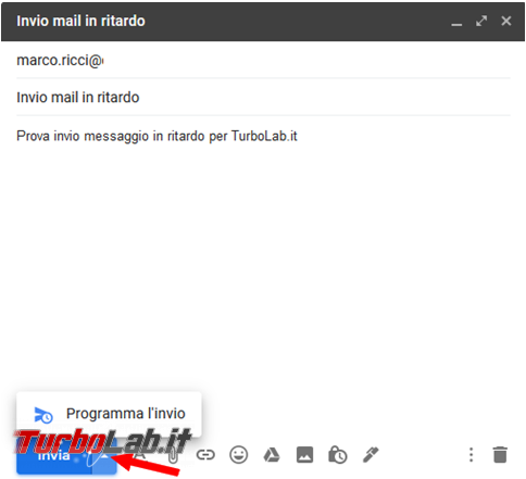 Come pianificare l’orario invio mail Gmail