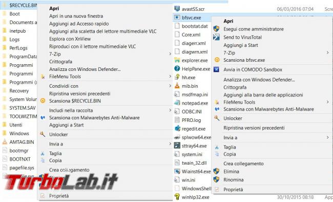 Come potenziare menu contestuale Windows FileMenu Tools