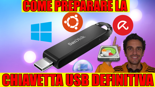 Come preparare chiavetta USB molteplici ISO boot: guida Ventoy (video) - chiavetta USB definitiva spotlight