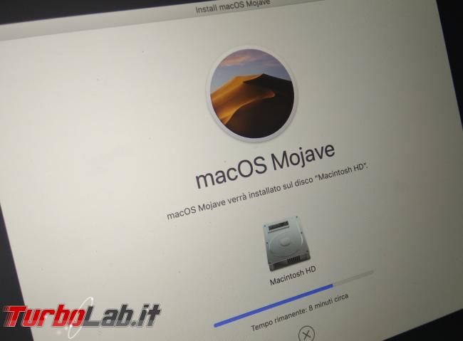 Come preparare Mac / MacBook vendita passaggio nuovo proprietario (cancellazione dati, reset macOS) - PHO_20190908_195317