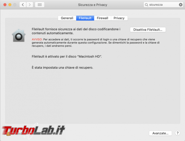 Come preparare Mac / MacBook vendita passaggio nuovo proprietario (cancellazione dati, reset macOS) - Schermata 2019-09-08 alle 18.09.22