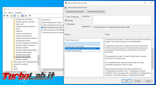 Come proteggere PowerShell password