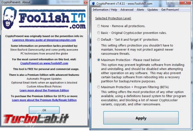Come provare difendersi virus CTB-Locker tentare recuperare dati criptati