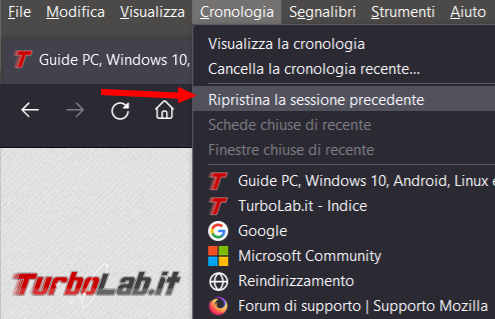 Come recuperare dati file più importanti vecchio profilo Firefox trasferirli nuovo