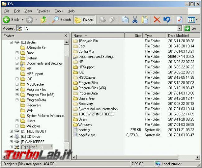 Come recuperare file sistema operativo non si avvia attraverso LAN supporto boot