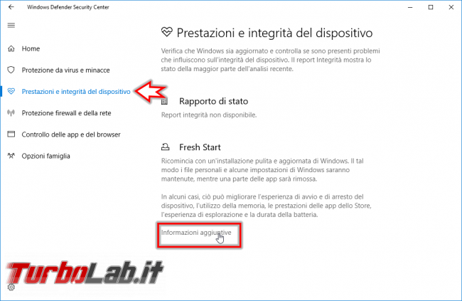 Come reinstallare Windows 10 automaticamente, senza perdere dati: guida Fresh Start