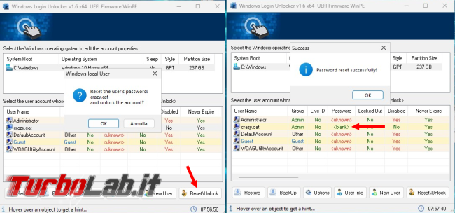 Come resettare PIN password Windows quando non riusciamo più accedere