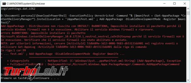 Come riattivare contenuti evidenza Windows 10 (Windows Spotlight)