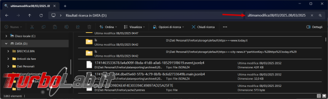 Come ricercare file cartelle modo più avanzato senza programmi esterni