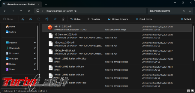 Come ricercare file cartelle modo più avanzato senza programmi esterni