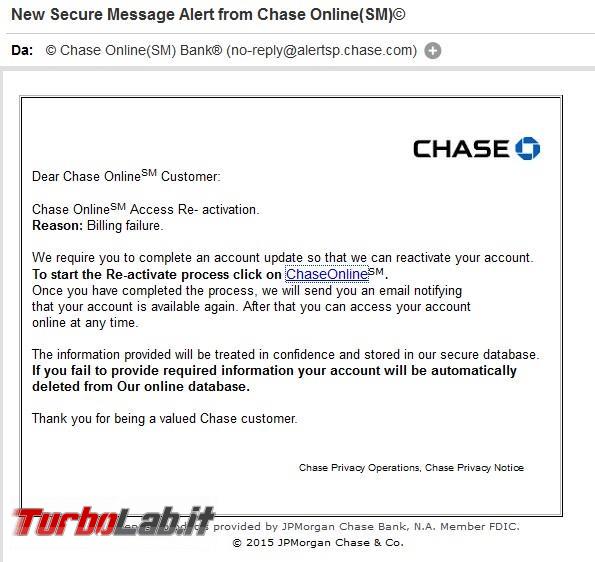 Come riconoscere email phishing - guida anti-truffa