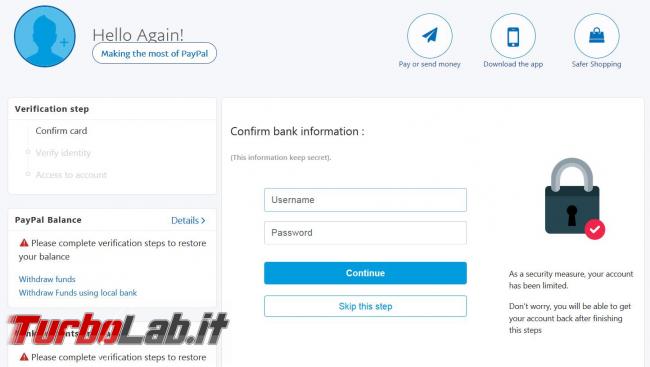 Come riconoscere email phishing - guida anti-truffa