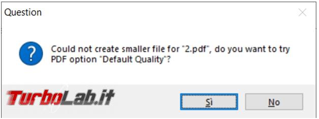 Come ridurre dimensioni file PDF senza perdere (troppa) qualità