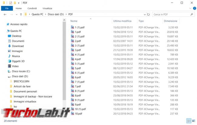 Come ridurre dimensioni file PDF senza perdere (troppa) qualità
