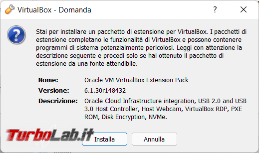 Come rimediare all’errore VERR_PDM_DEVHLP_VERSION_MISMATCH (0x80004005) VirtualBox