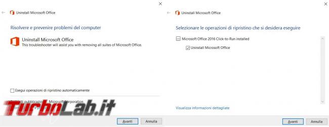 Come rimuovere completamente Microsoft Office computer