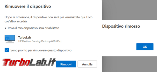 Come rimuovere dispositivi collegati all’account Microsoft